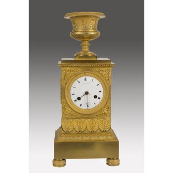 Reloj de sobremesa, estilo Imperio, S. XIX. · ref.: ID.365