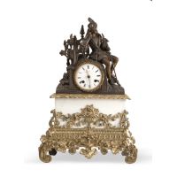 Table clock Luis Felipe, S. XIX. · Ref.: ID.395