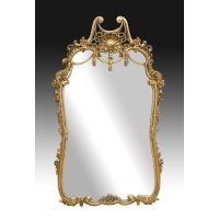 Wooden mirror, S. XX. · Ref.: ID.414