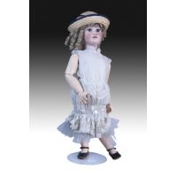 Muñeca articulada francesa,  S. XIX. · Ref.: ID.462