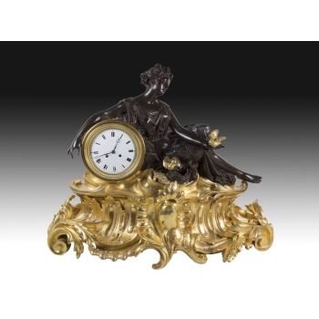 Reloj de sobremesa, Francia, S. XIX. · ref.: AM0002856