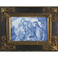 Azulejo religious, Ruiz de Luna, S. XX. · Ref.: AM0002485