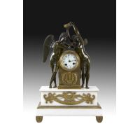 Reloj, estilo Imperio, S. XIX. · Ref.: AM0002590