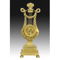 Clock of lyre, S. XVIII. · Ref.: AM0002624