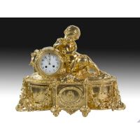 Table clock, early S. XX. · Ref.: AM0002849