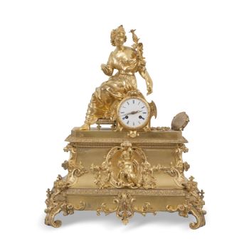 Reloj de sobremesa, Francia, S. XIX. · ref.: AM0002856