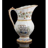 Jarra de cerámica, Ribesalbes, mediados S. XX. · Ref.: ID.635