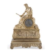 Table clock, Louis Philippe style, S. XIX. · Ref.: ID.637