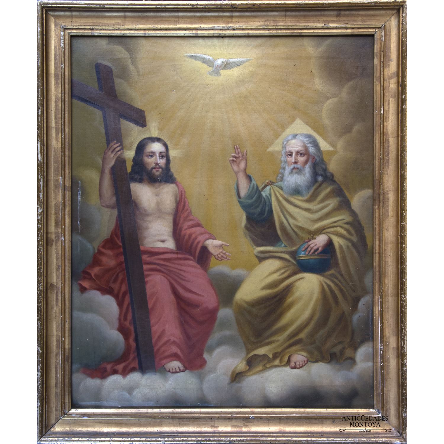 17th century trinity painting
