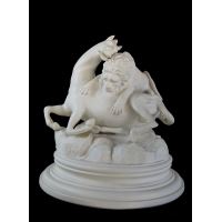Porcelain figure cazeria s.xx · Ref.: AM-0002994