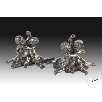 Sxix silver bronze figures · Ref.: AM0003016