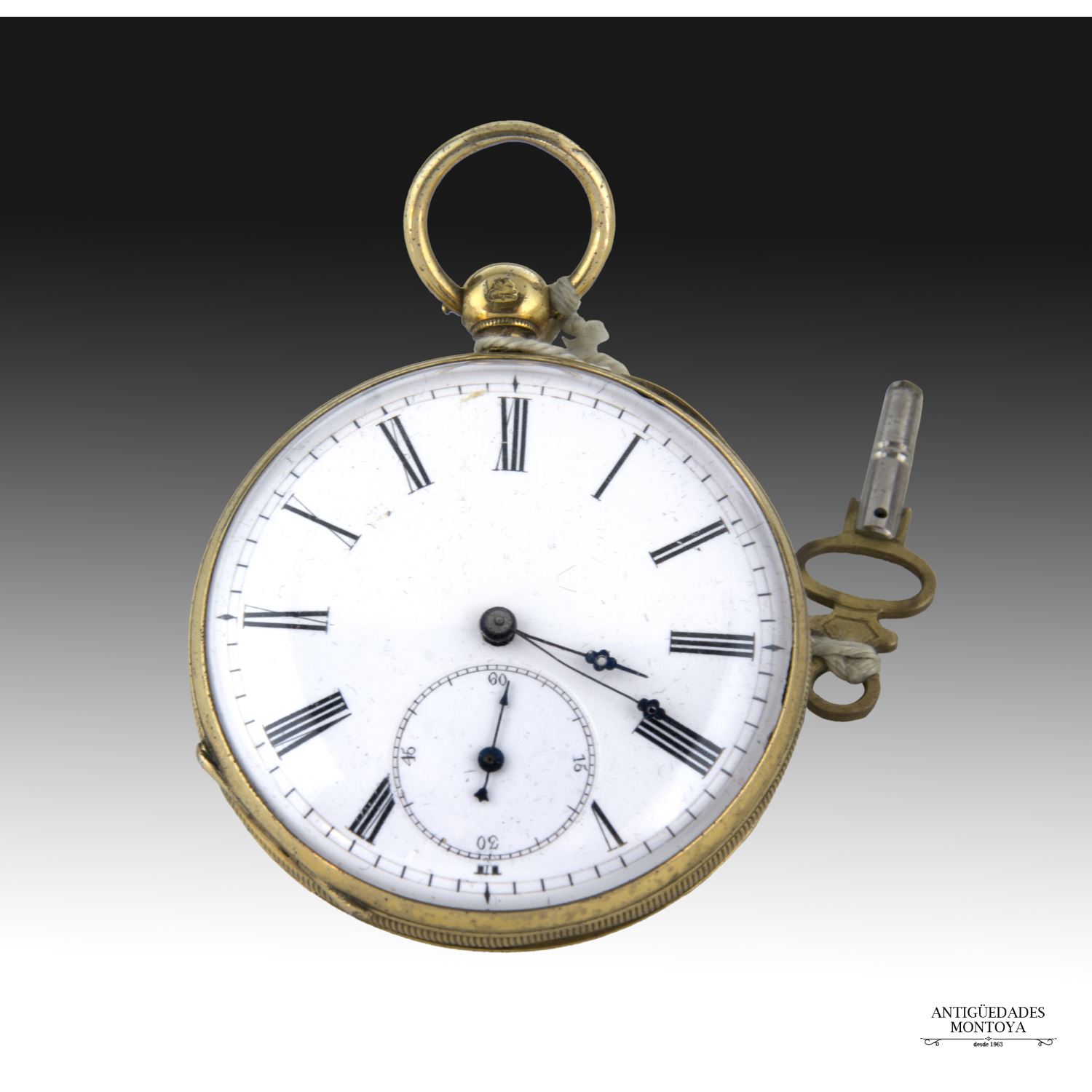Reloj de cuerda de oro 18k